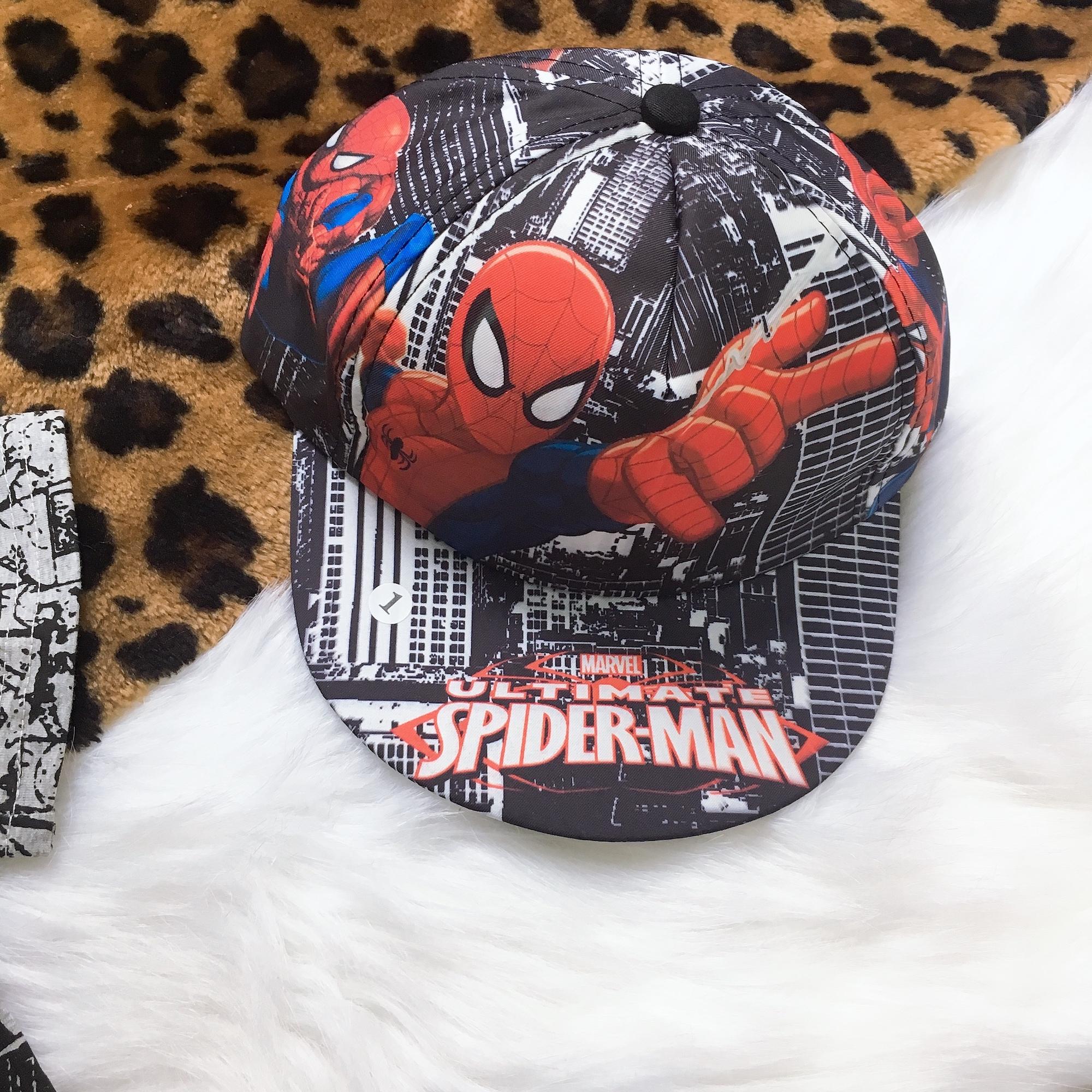 [HCM]Bộ Nhện Lửng Comic Kèm Nón 3D Cho Bé Trai 11-30kg