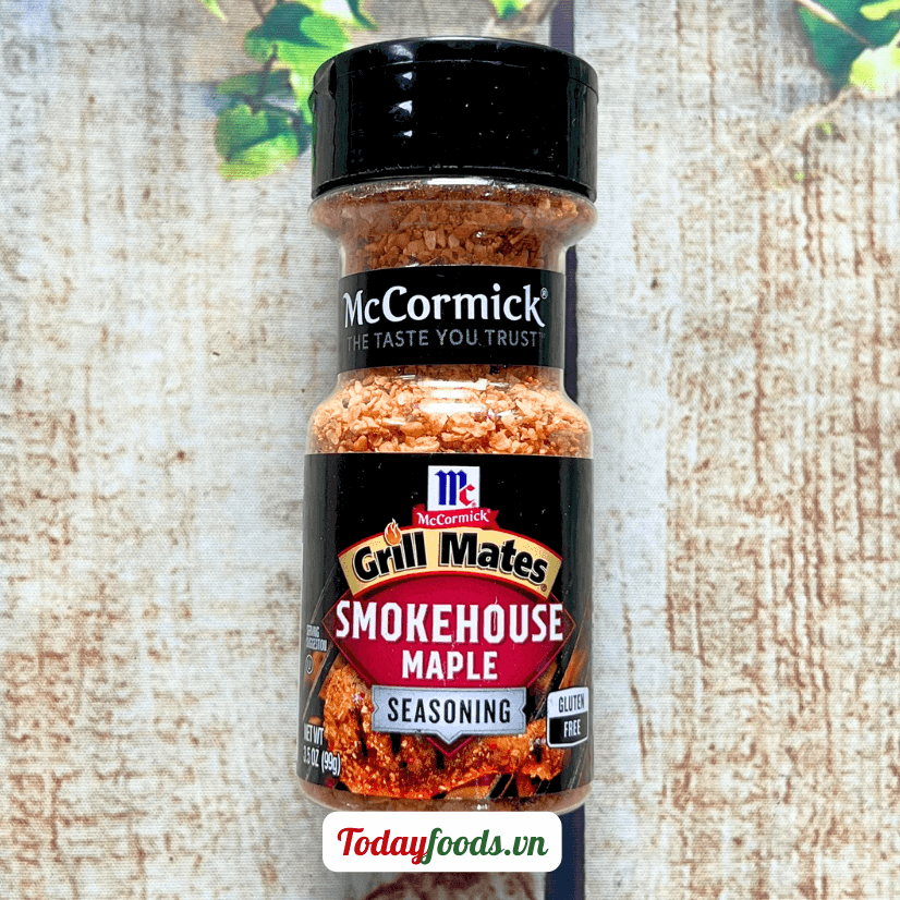 Gia vị ướp thịt nướng BBQ Mỹ McCormick – Gia vị ăn kiêng hương vị BBQ đậm đà chuẩn nhà hàng