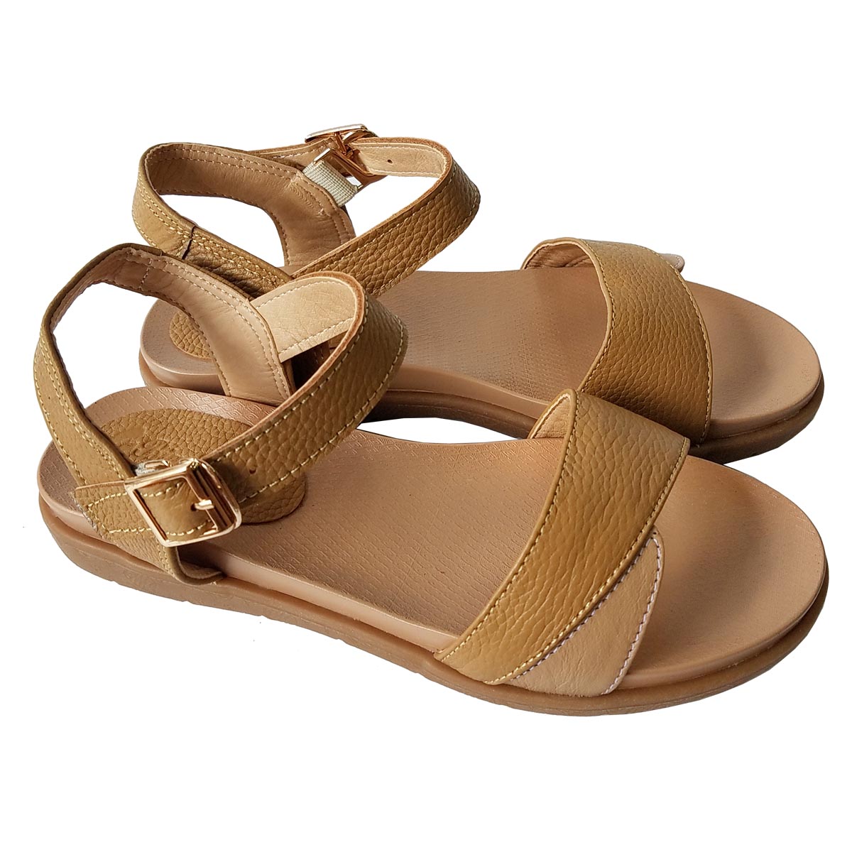 Giày Sandal Nữ Da Bò Thật BIGBEN Cao Cấp SDN90
