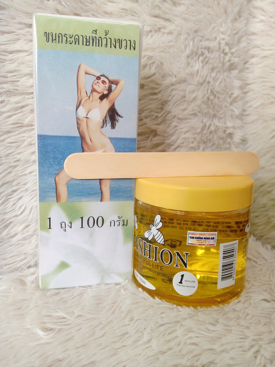 [HCM][MUA 1 TẶNG 2] Wax lông sáp mật ong