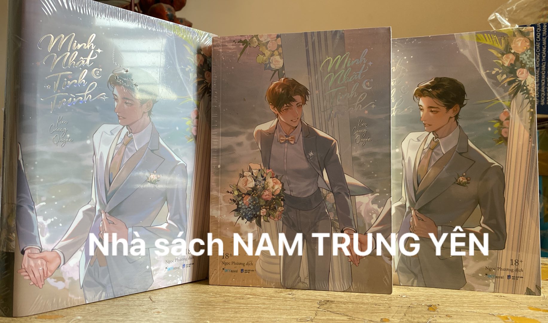 Sách tiểu thuyết đam mỹ - minh nhật tinh trình - kim cương quyển
