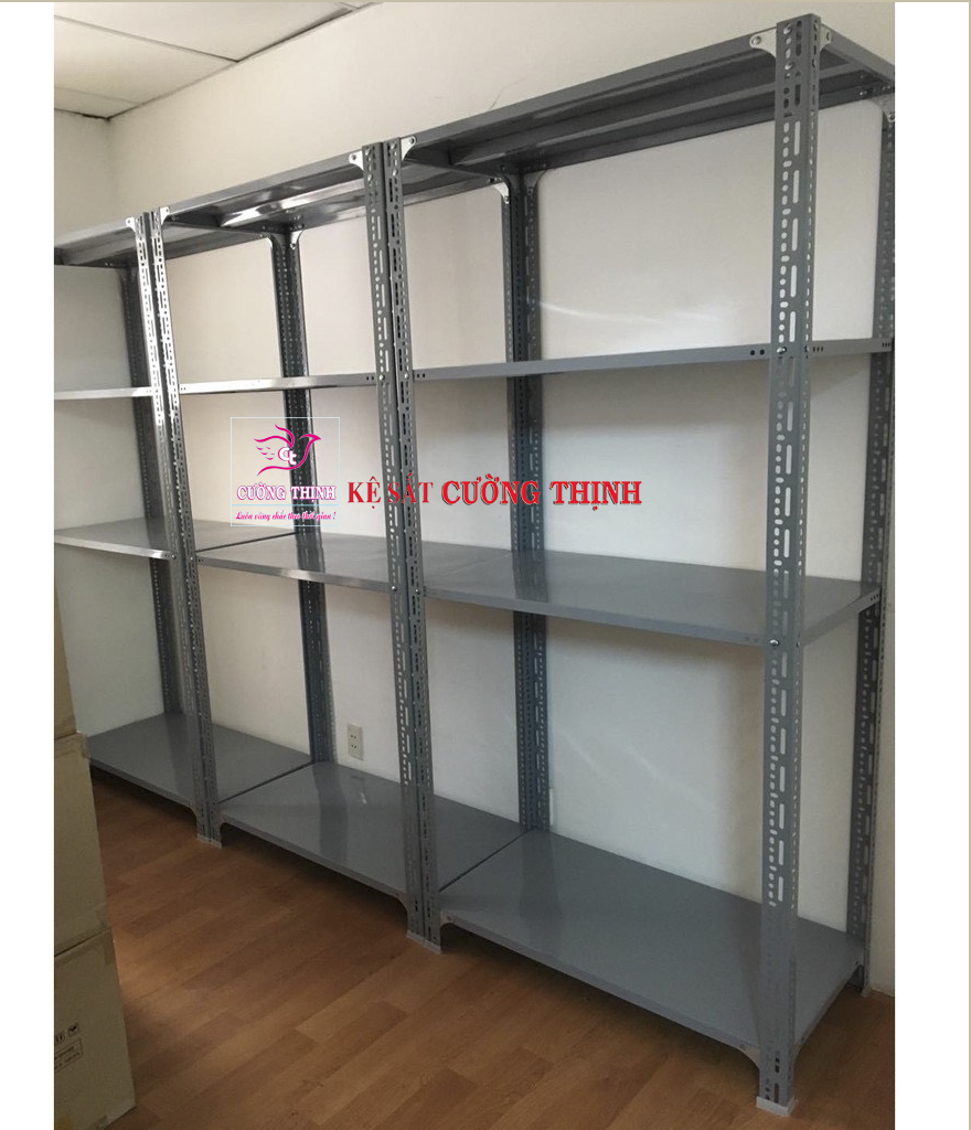 Kệ sắt đa năng 4 tầng, cao 1m2 x dài 1m5 x rộng 30cm