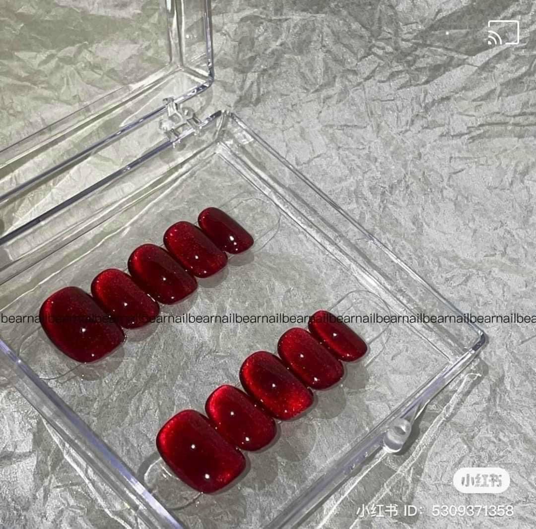 SƠN GEL MẮT MÈO ĐỎ SIÊU SÁNG