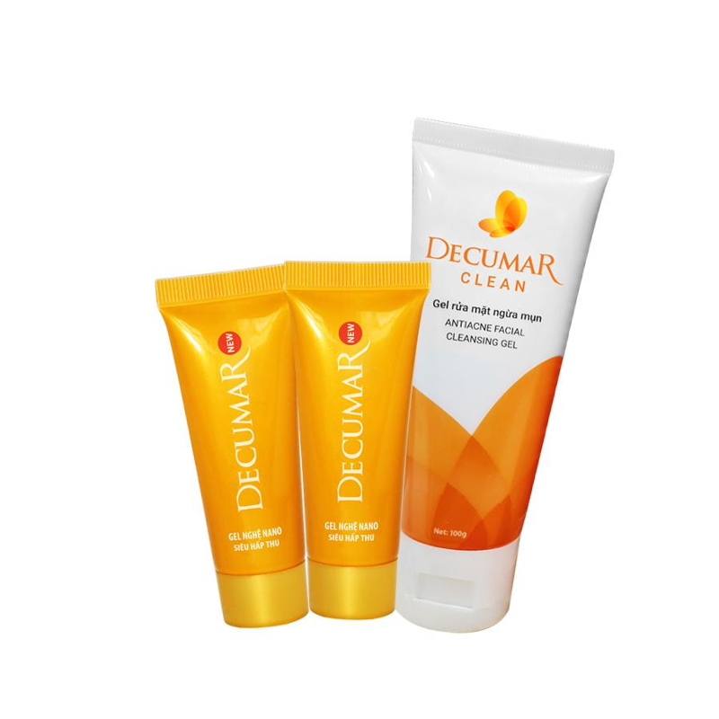 Decumar Clean 50gr/ 100gr✅ Sữa Rửa Mặt Decumar Dạng Gel✅ Ngừa Mụn Sáng Da