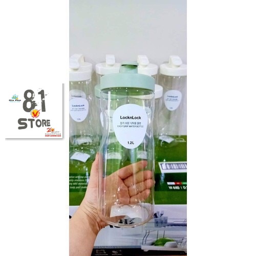 Bình nước Lock&Lock Easy Grip. dung tích 1.2L HAP813