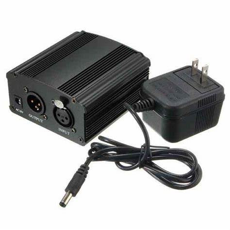 Nguồn Phantom chuyển đổi 48V chuyên dụng cho micro thu âm cao cấp