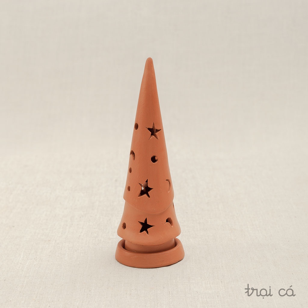 Cây thông Noel - Giáng Sinh Đất Nung xinh xắn