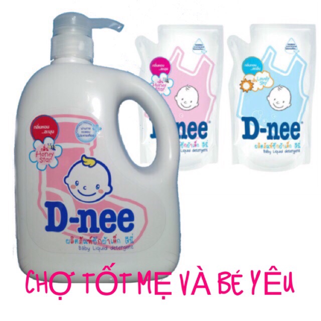 Nước giặt dnee 960ml chính hãng thái lan