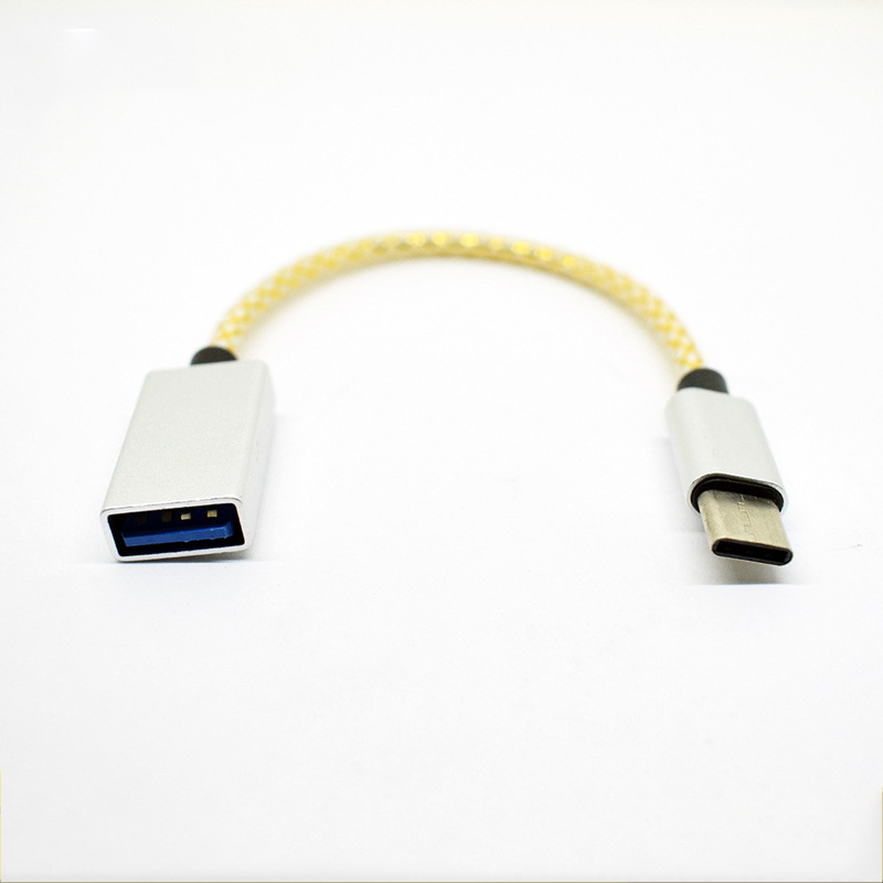 Cable OTG Type-C cho điện thoại và máy tính bản android (USB Type-C  ra USB)