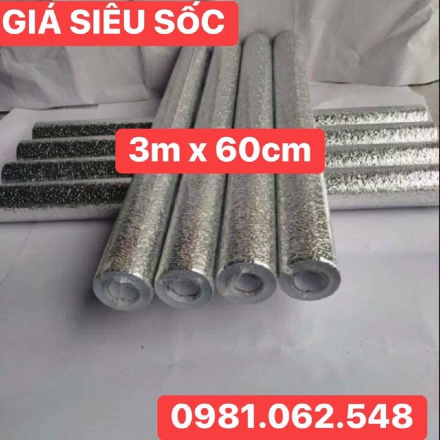 ❤giá xưởng❤️ cuộn giấy bạc dán bếp 2mx60cm