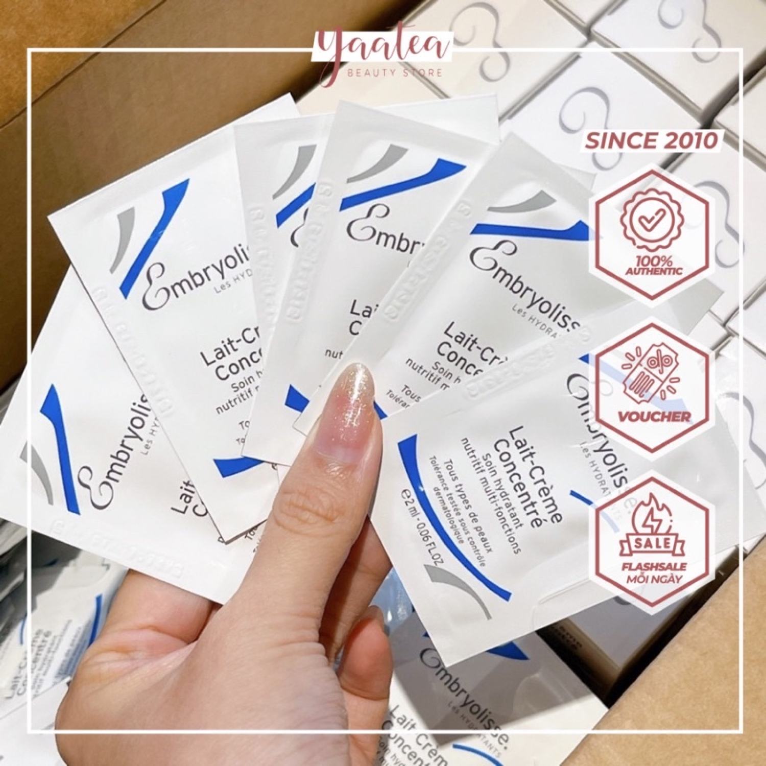 Kem Dưỡng Ẩm Siêu Phục Hồi Embryolisse 2ml