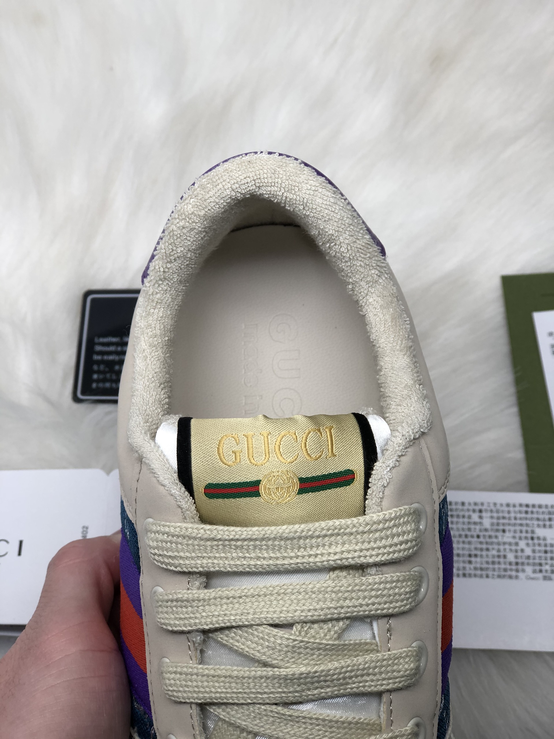 GUCCI SƠN TÙNG TÍM giày sneaker cao cấp GCST0650