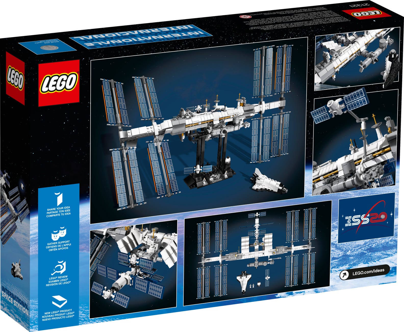 [HAPPY BRICKS] - LEGO  IDEAS - 21321 - TRẠM KHÔNG GIAN QUỐC TẾ - INTERNATIONAL SPACE STATION