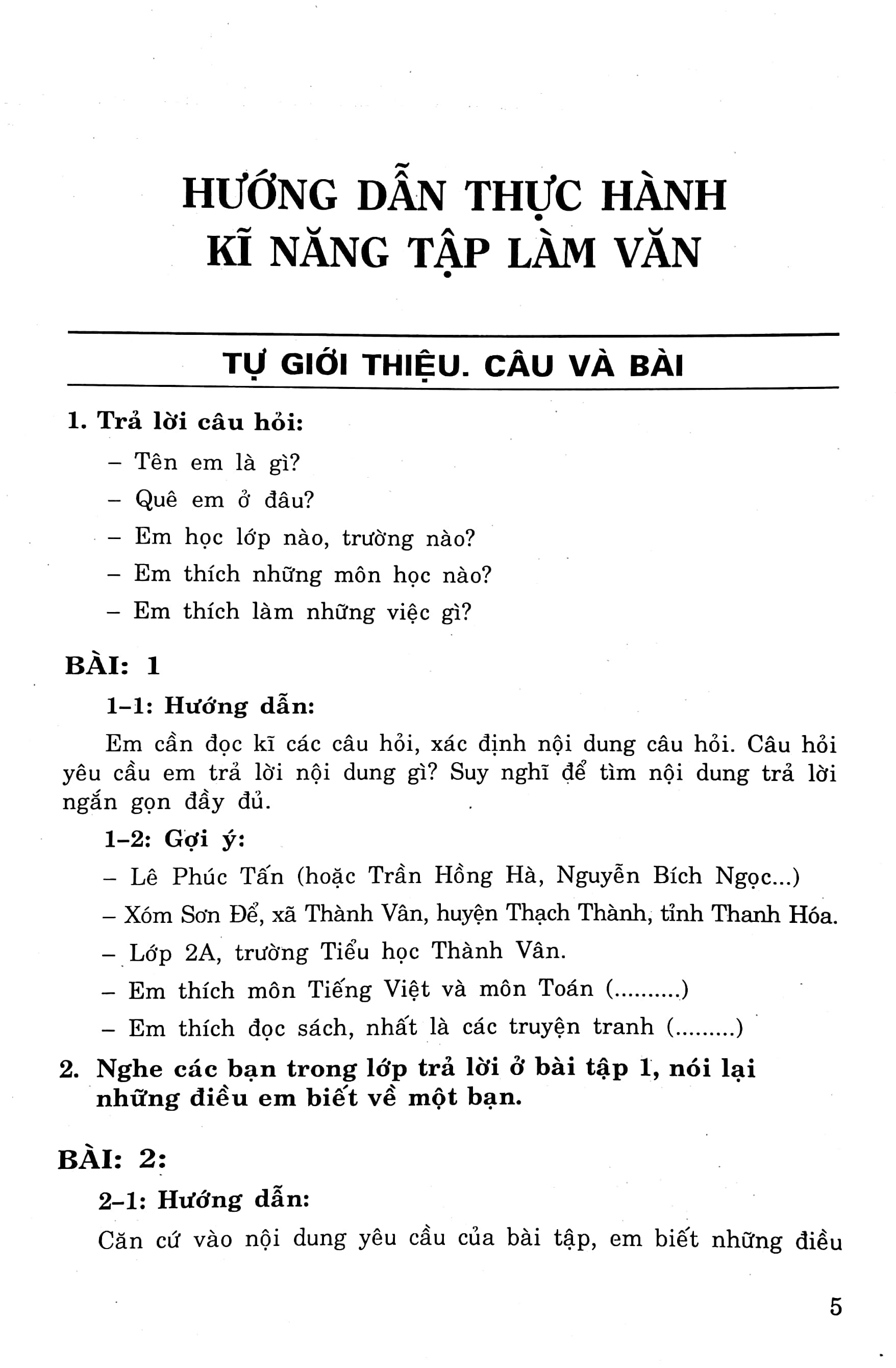 Sách Fahasa - Bồi Dưỡng Làm Văn Hay Lớp 2 (Theo Chương Trình Giáo Dục Phổ Thông Mới)