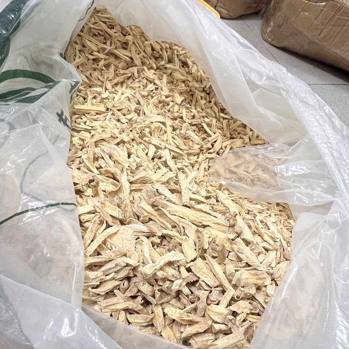 Trà gừng sợi sấy khô 100g