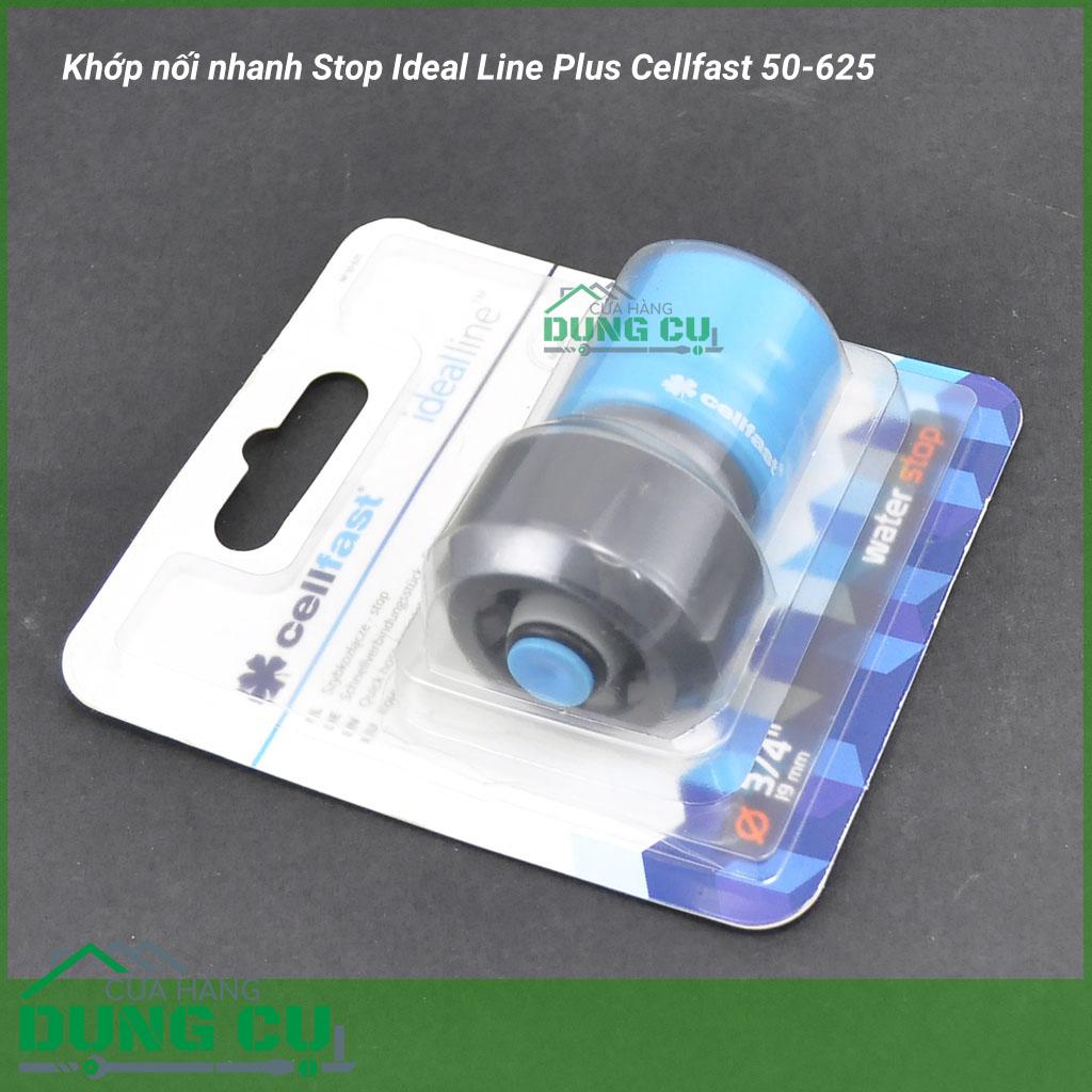 Cút nối nhanh Stop Ideal Line Plus Cellfast 50-625