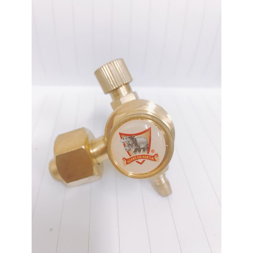 Đồng hồ argon tiết kiệm khí ( Loại tốt)- chất liệu đồng