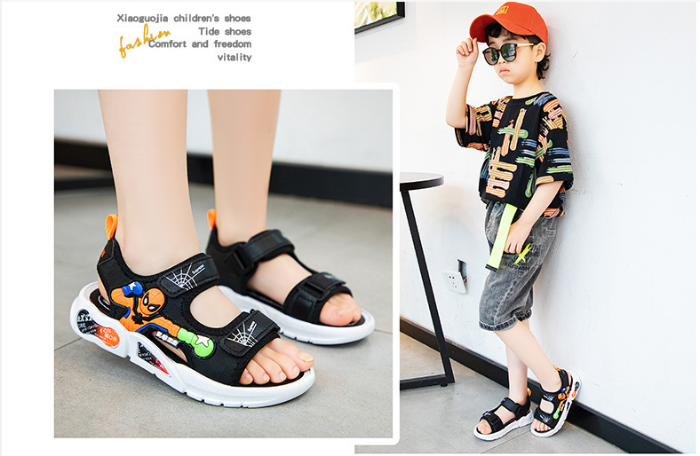 Dép sandal bé trai hàn quốc_TT368
