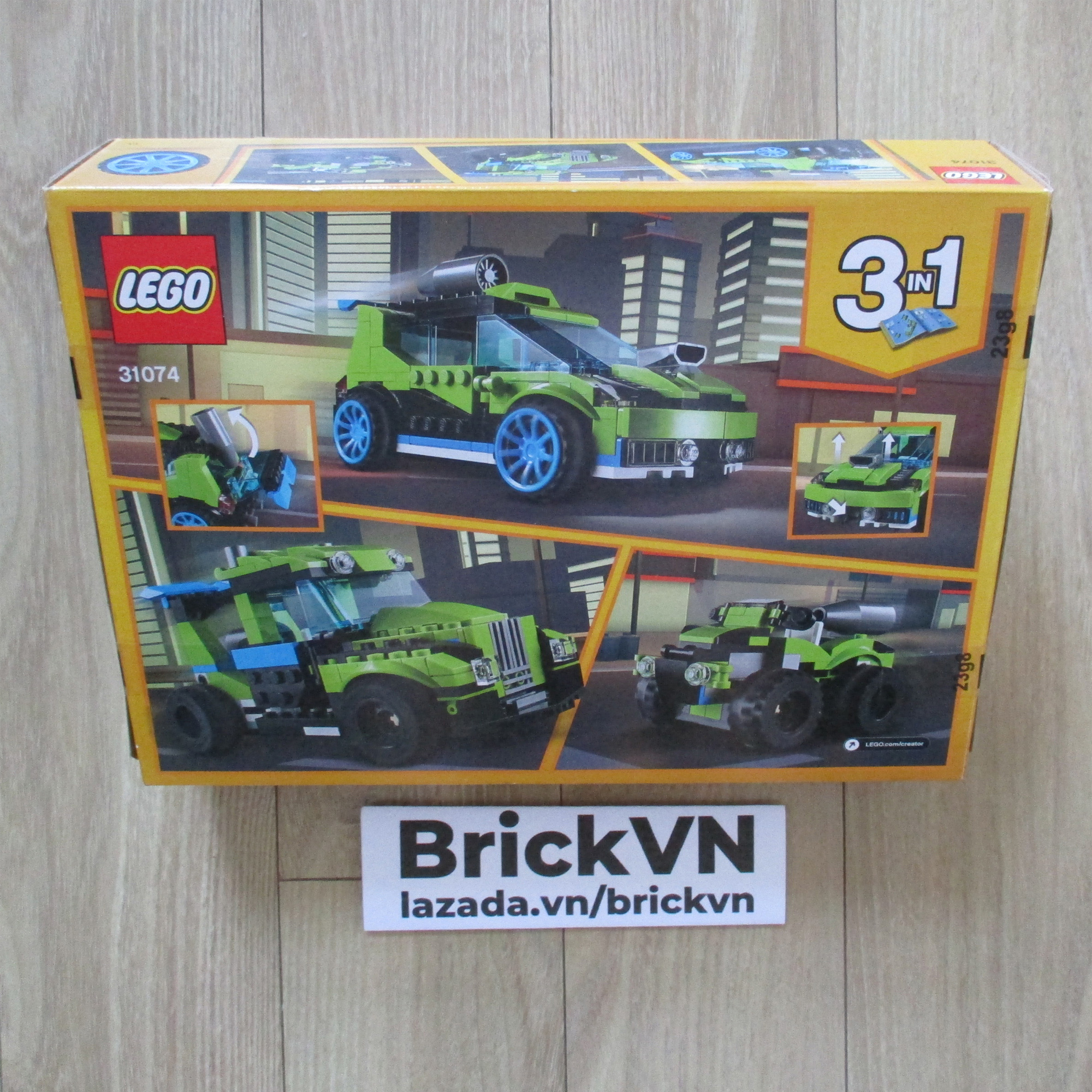 LEGO Creator 31074 Rocket Rally Car (MISB, Genuine LEGO) - 레고 크리에이터 로켓 랠리카 (31074) (정품)
