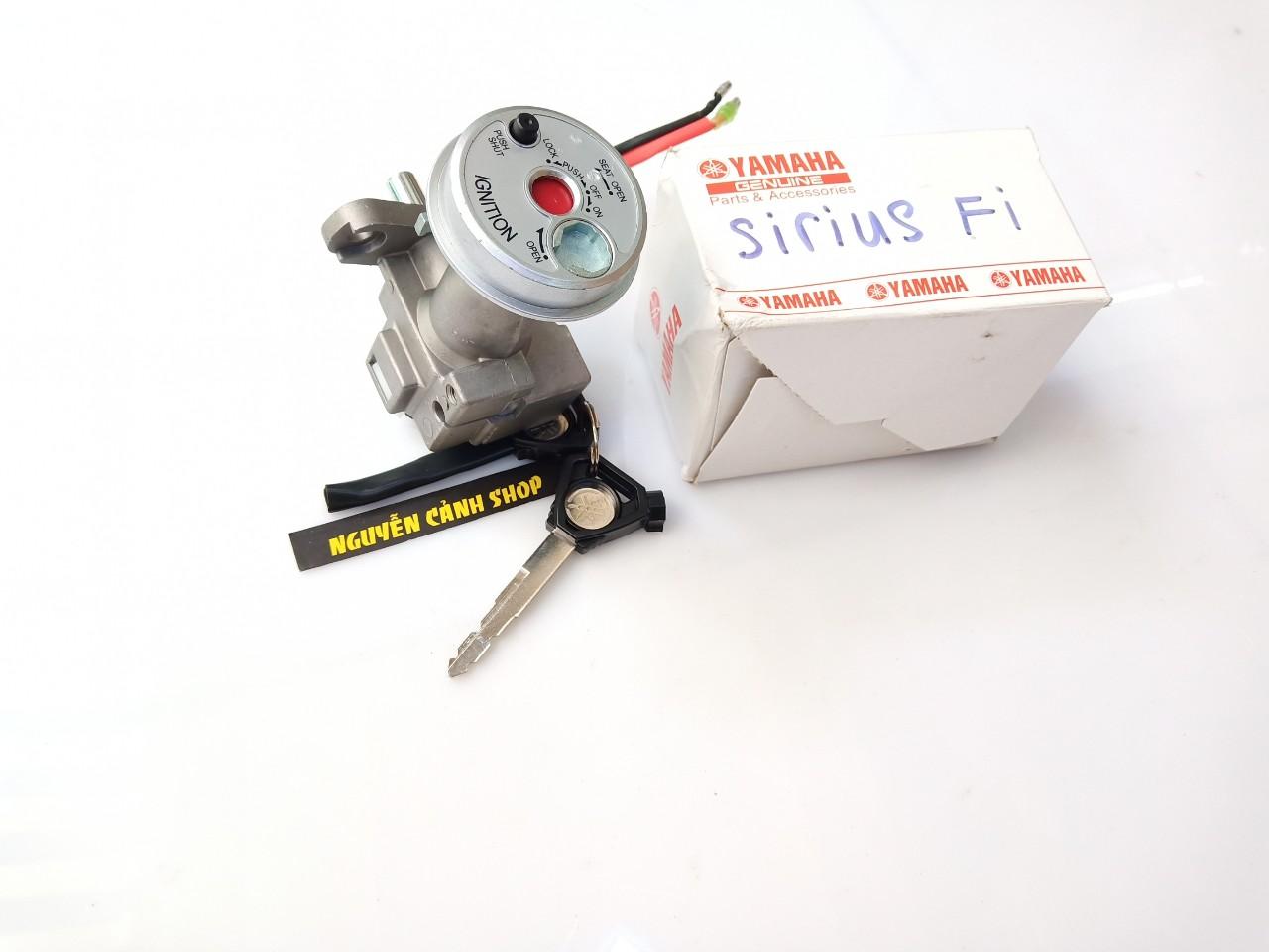 Bộ ổ khóa xe sirius 110 Fi xe nhật hàng loại 1