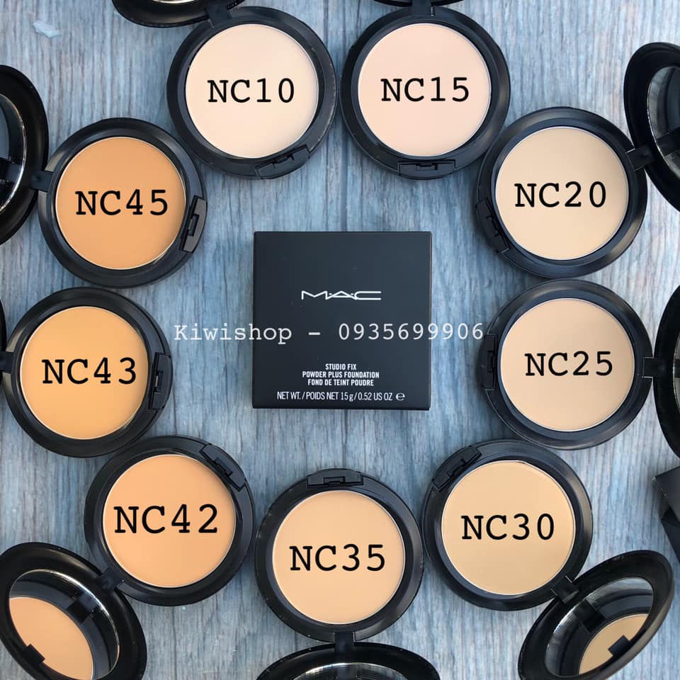 HCM]Phấn MAC Studio Fix Plus Foundation đủ các tone màu (NC15, NC20, NC25,  NC30, NC35...) - MixASale