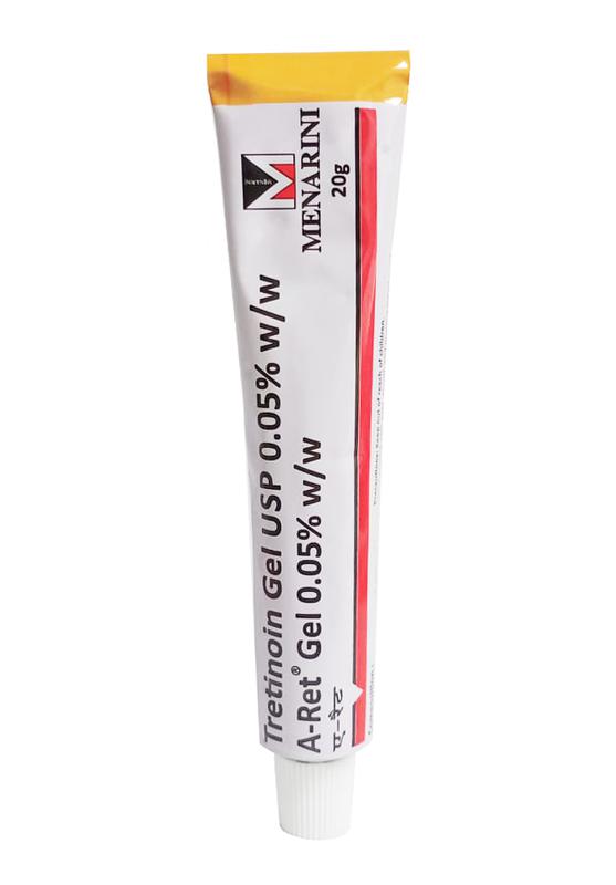 Gel Tretinoin aret 0.025%, 0.05%, 0.1%