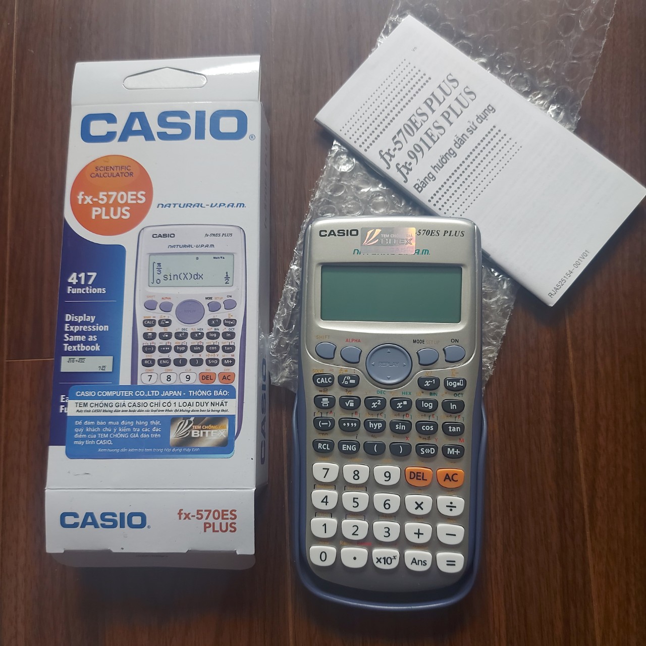 MÁY TÍNH FX570ES PLUS