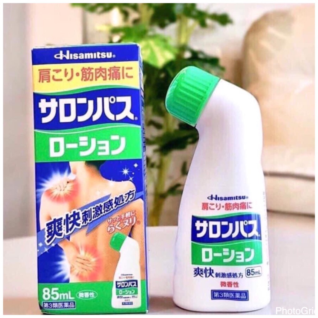 [HCM]Dầu Nóng Salonpas Hisamitsu 85ml Nhật Bản