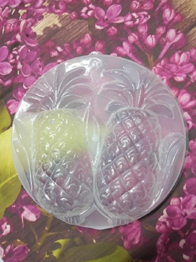 KHUÔN RAU CÂU HÌNH HAI QUẢ THƠM 20 CM
