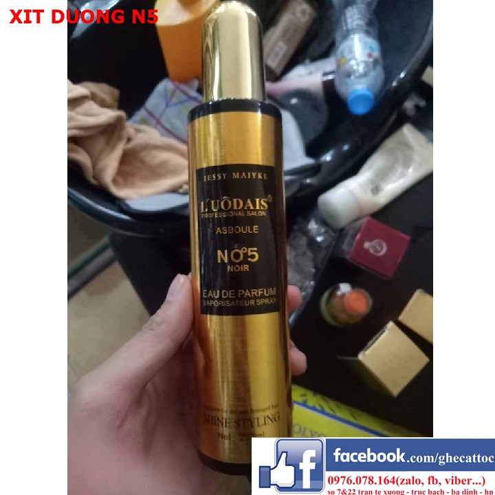 XỊT DƯỠNG TÓC N5