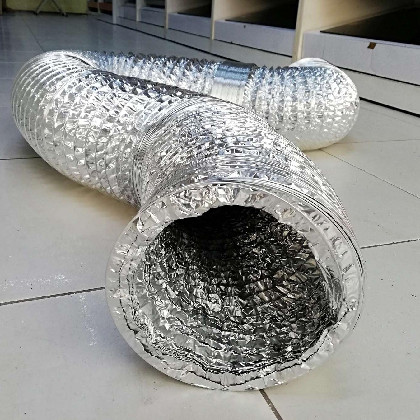 Ống bạc thông gió D300mm x 8m