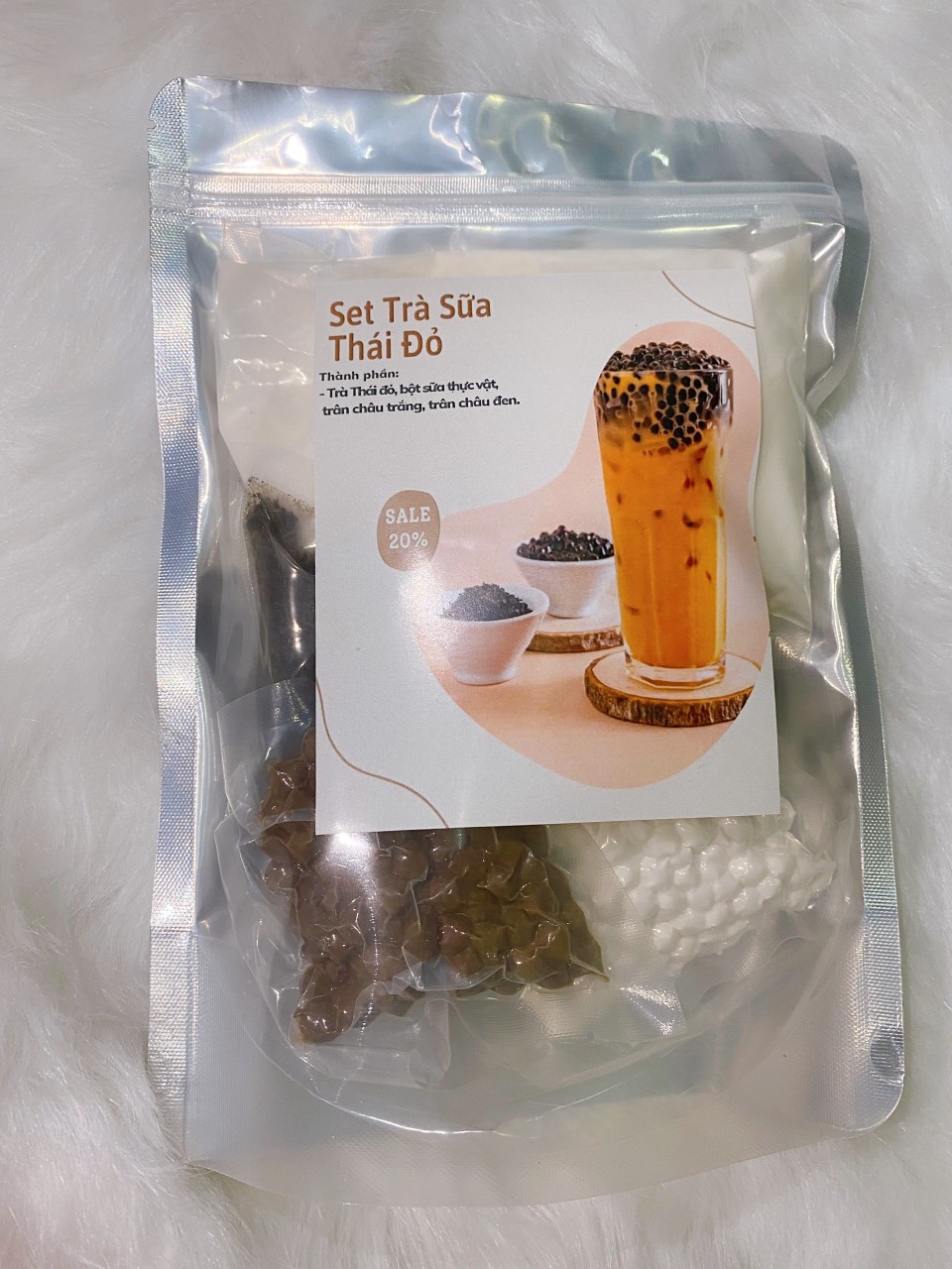 (HOT) TRÀ SỮA TRÂN CHÂU ĐƯỜNG ĐEN, TRÀ SỮA TỰ PHA, PHA ĐƯỢC 20LY