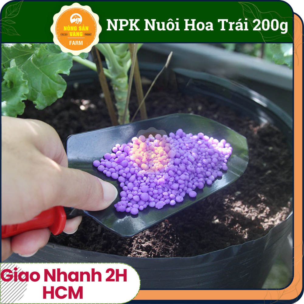 Fertilizer NPK Super flowering, super fruiting, for bumper lavamix -shallow gold