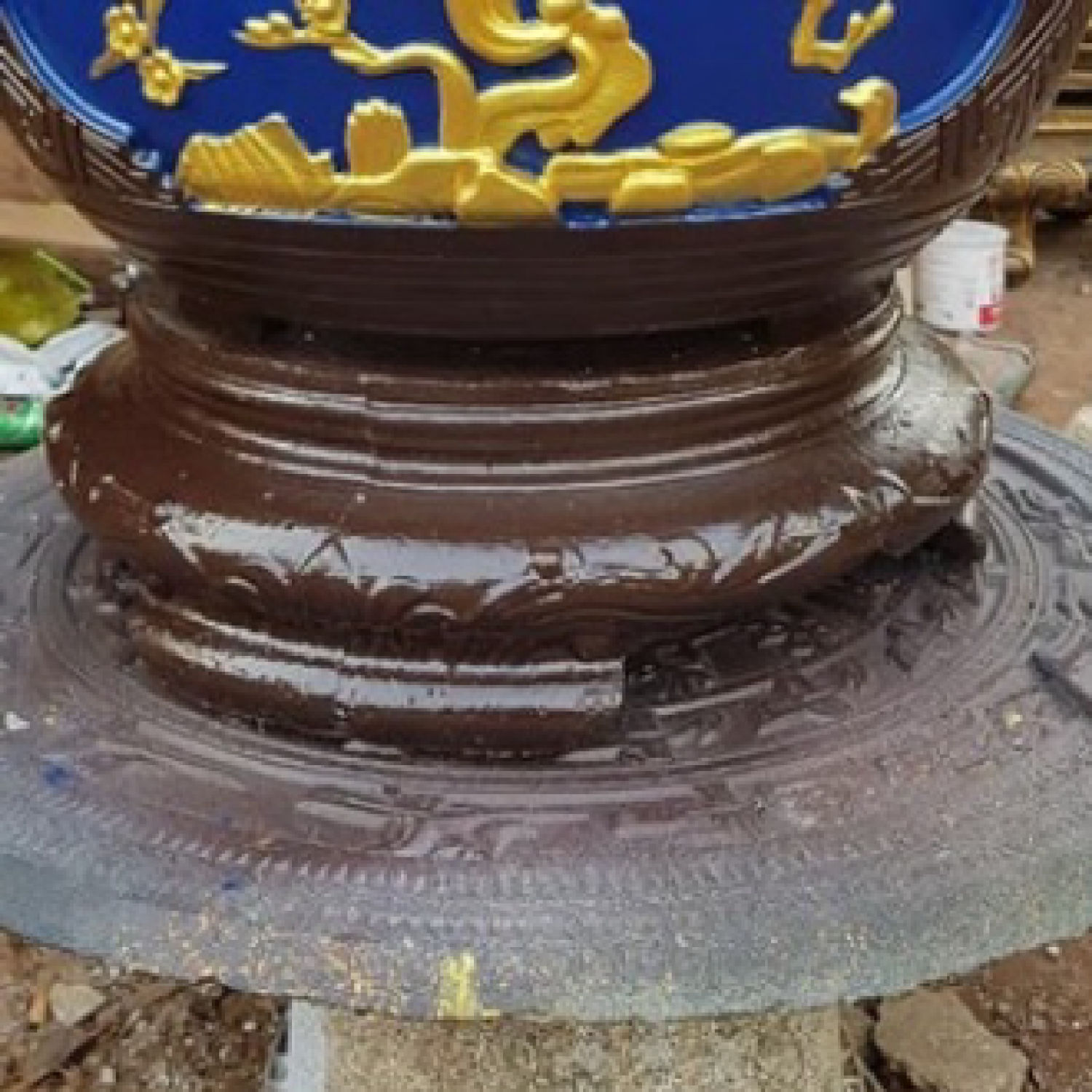 khuôn đúc chân đôn tròn 50 (chân đôn)