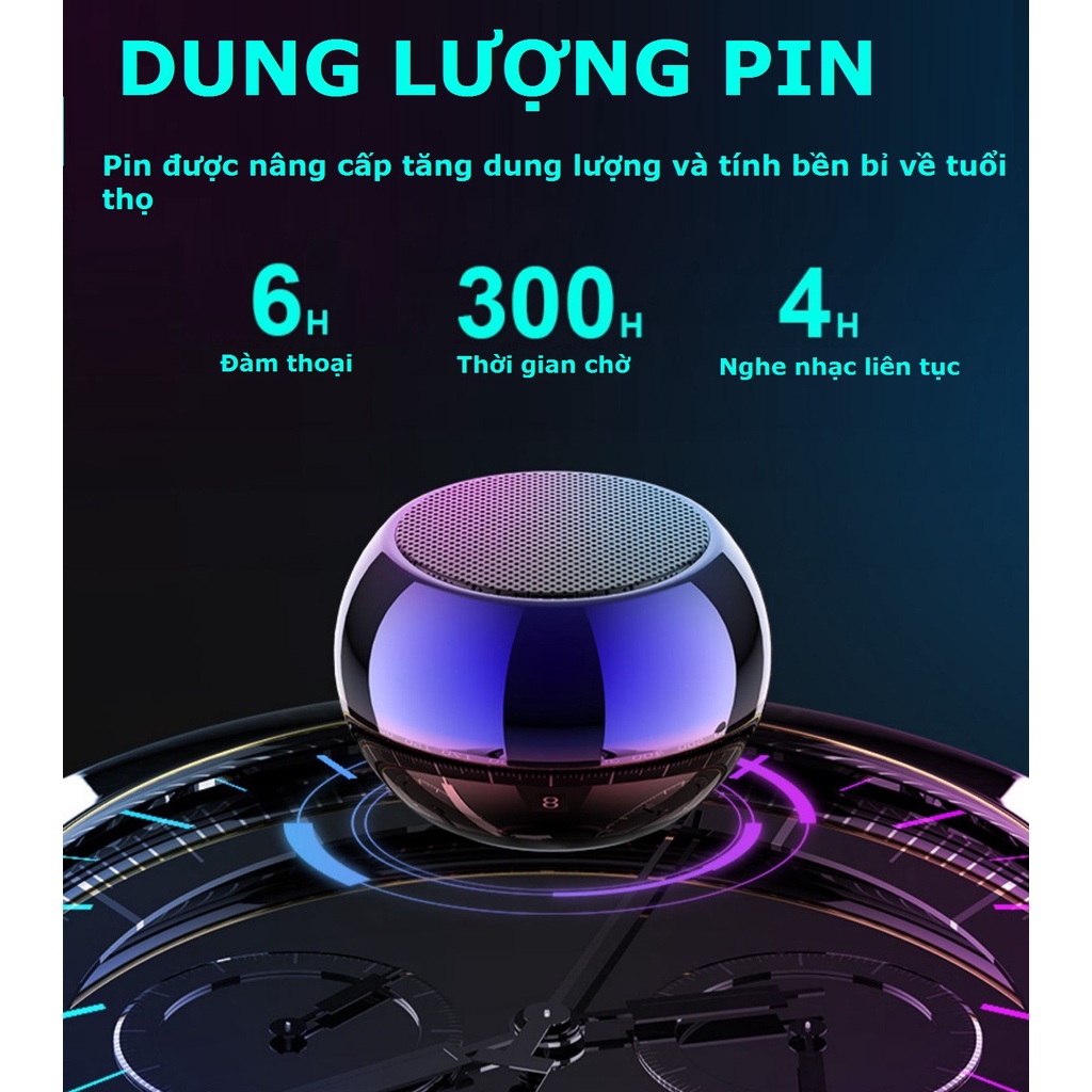 Loa Mini Bluetooth Led Nháy Theo Nhạc