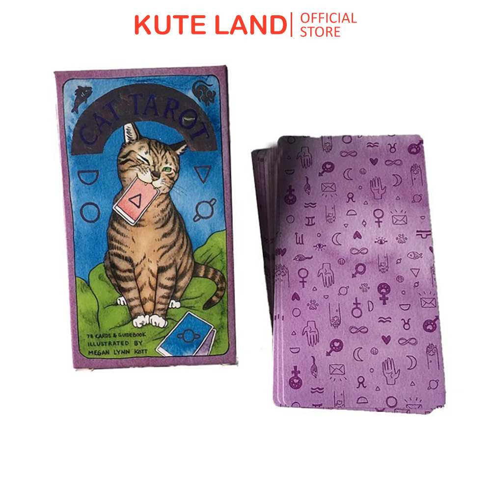 Bài Tarot Cat Tarot Tặng Đá Thanh Tẩy