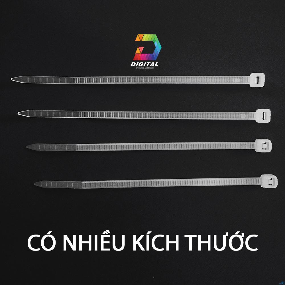 Combo 100 Dây Rút Nhựa Siêu Chắc Giá Rẻ