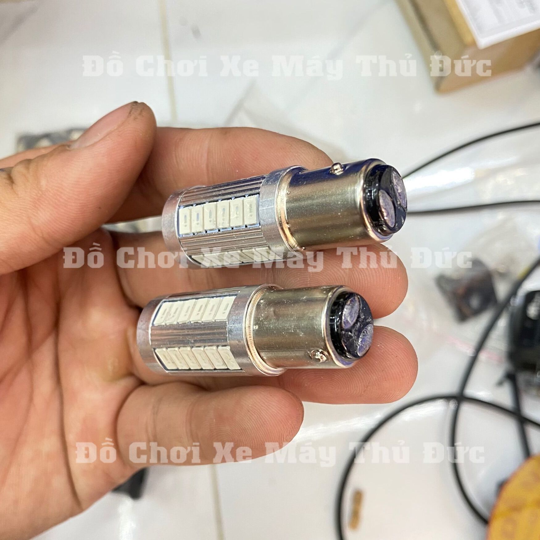[HCMĐèn Hậu Nháy Hậu 33 Tim wave Stop F1 gắn xe máy