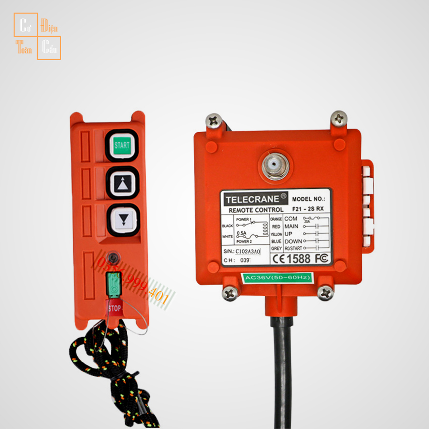 Bộ điều khiển cầu trục F21-2S