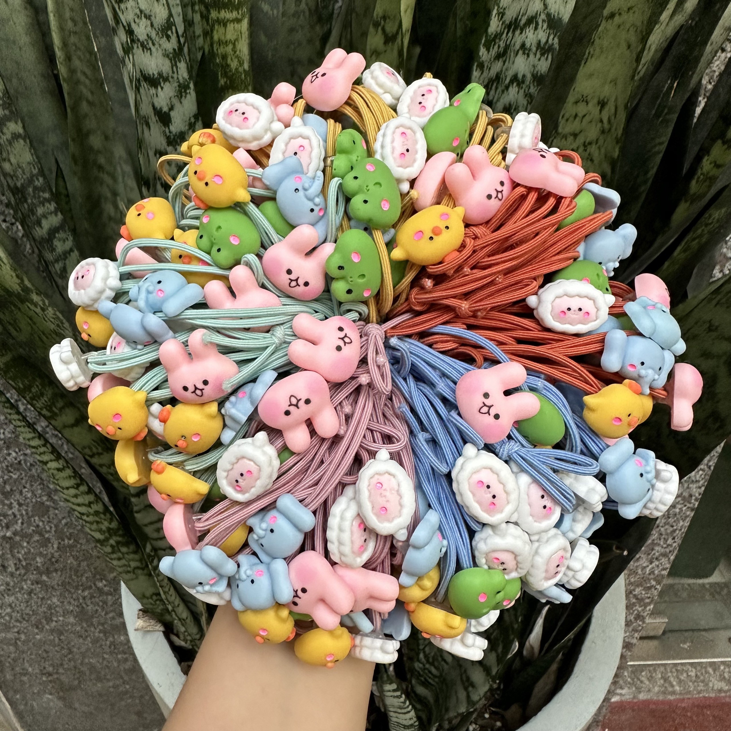 Sỉ Dây Cột Tóc Nhiều Hình Giá Rẻ Phomg Cách Siêu Dễ Thương