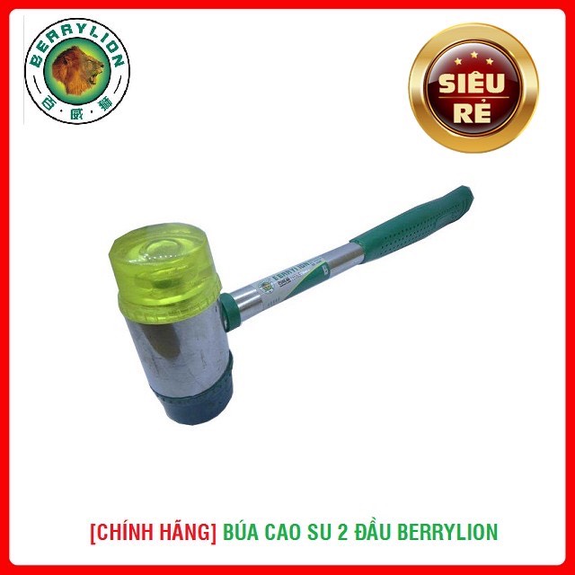 Búa cao su 2 đầu 30cm Berrylion