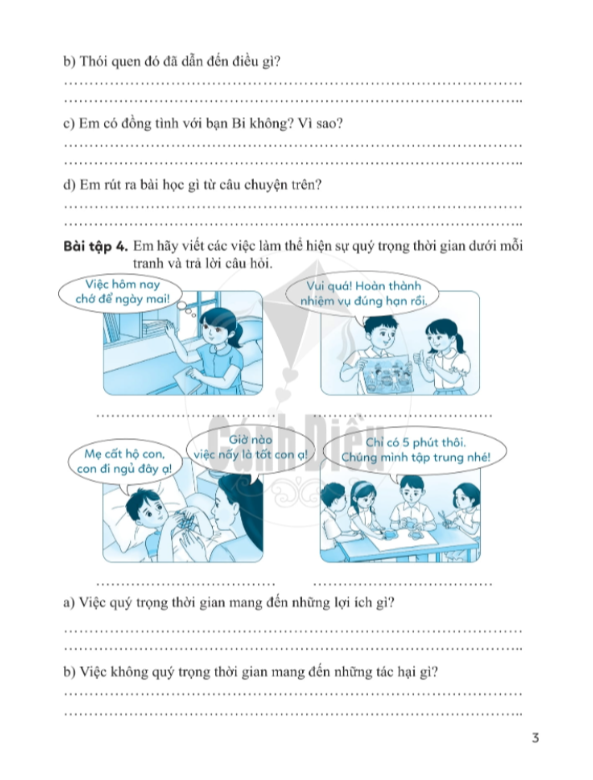 Vở Bài Tập Đạo Đức lớp 2 - Canh dieu