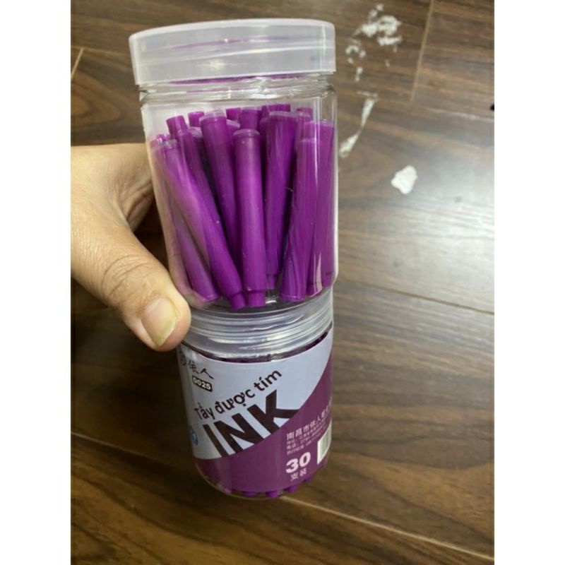 (30 Ống) Mực Ống Tẩy Được INK 0025