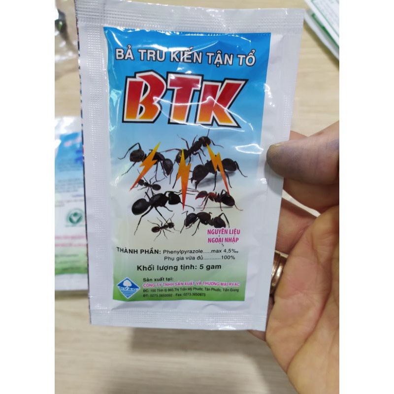 Thuốc trừ kiến btk, bả trừ kiến tận gốc btk