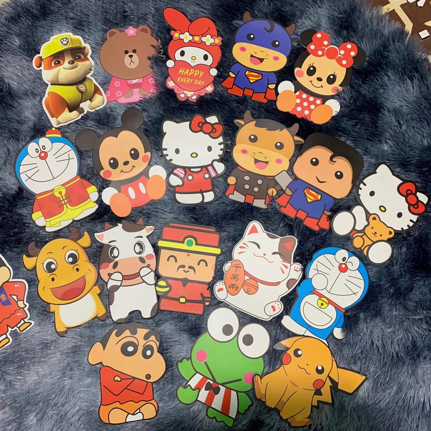 Bao đựng lì xì may mắn hình Chibi dễ thương (2021)