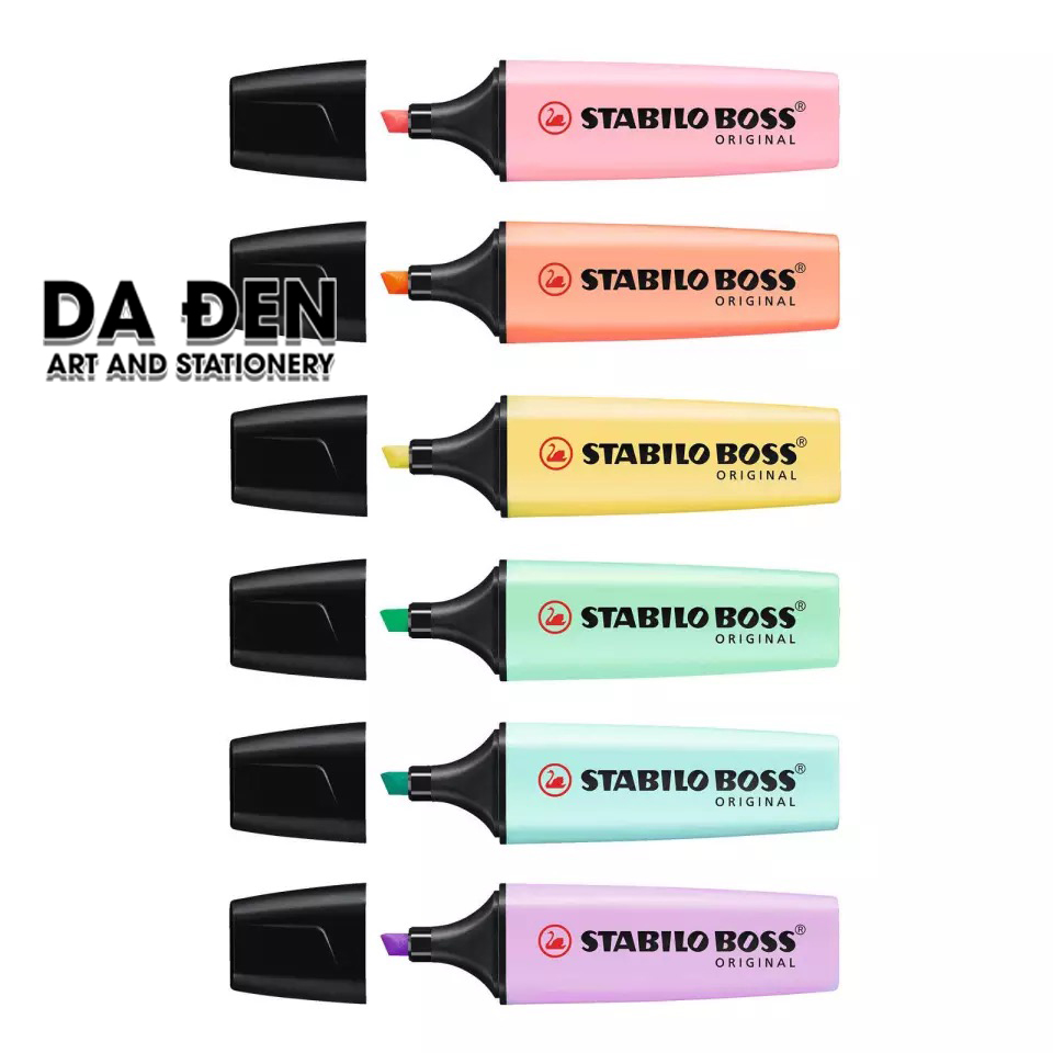 [HCM]Bút Dạ Quang Stabilo Boss Pastel HL70