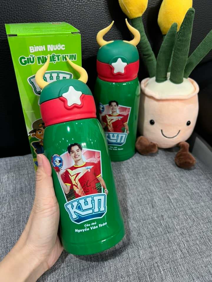 Bình nước Kun, bình nước inox giữ nhiệt Kun 500ml