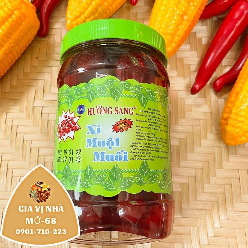 Xí muội ngâm nước 500gr