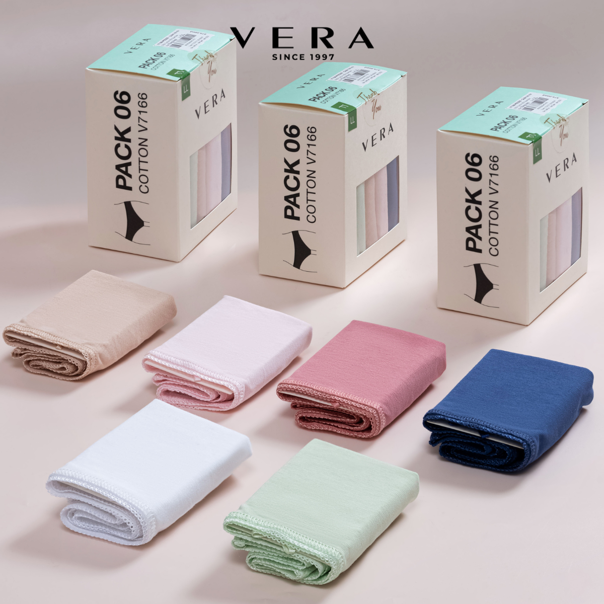 Combo of 06 Cotton Women's Underwear Vera V7166