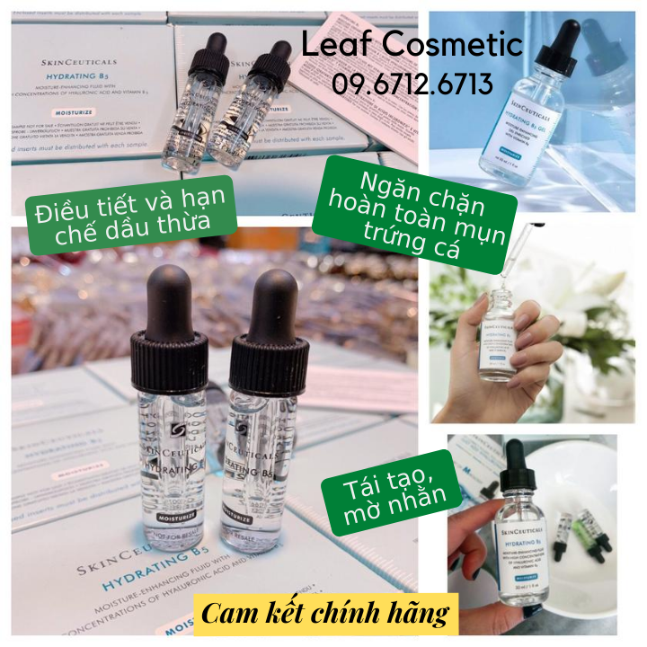 [ Bản Mỹ / Pháp - 4ml ] Tinh chất serum B5 - HA - C E Ferulic Skinceuticals phục hồi da